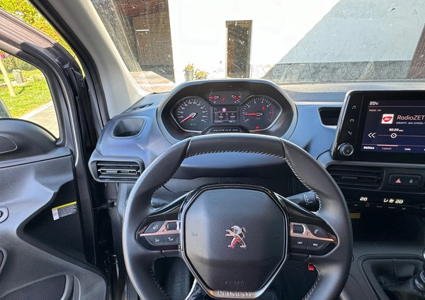 Peugeot Rifter cena 96760 przebieg: 38000, rok produkcji 2022 z Siedlce małe 37